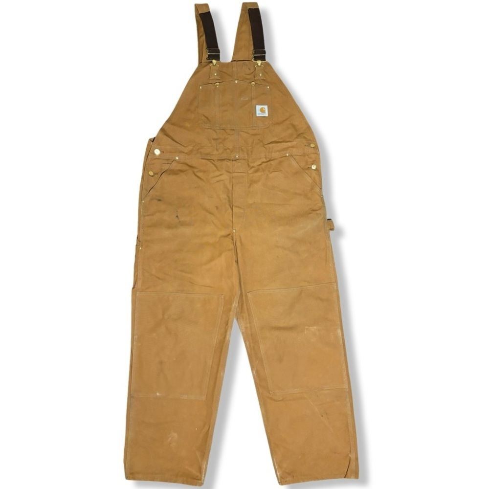 Carhartt Bib Double Knee Work Overalls